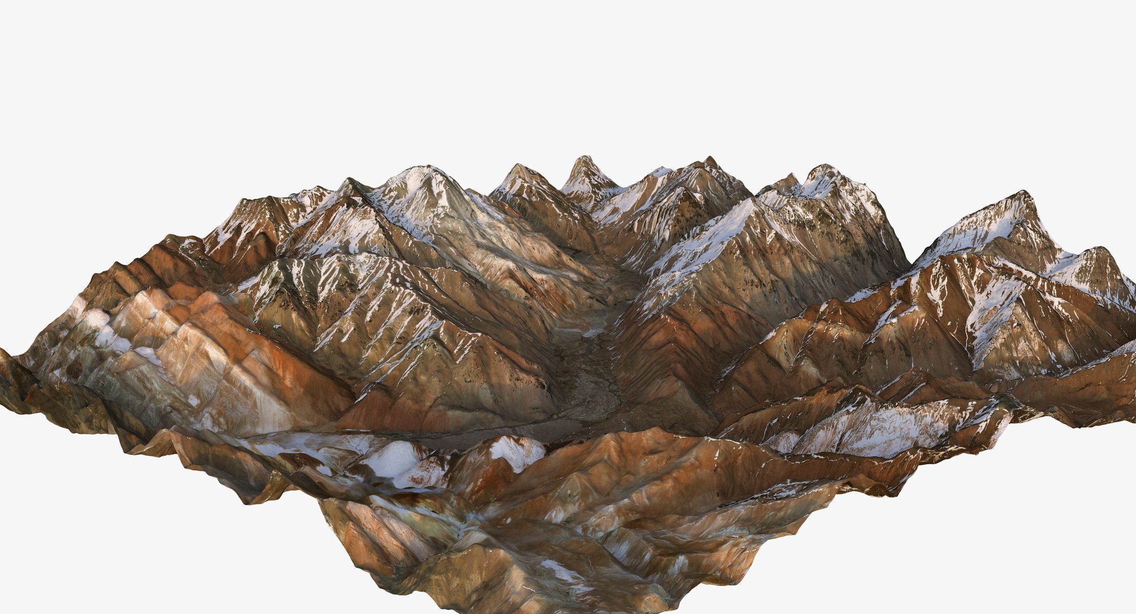 Cordilleras de los Andes. 